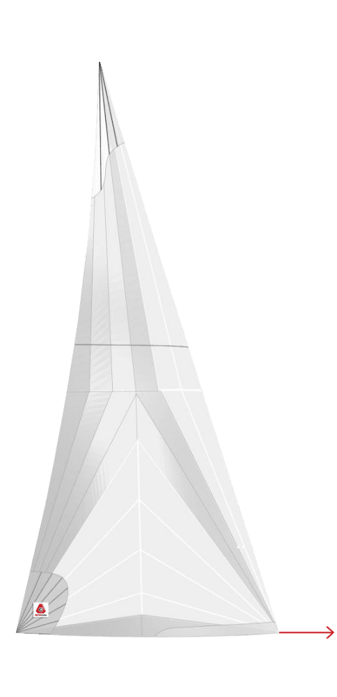 Le génois sur enrouleur classique
